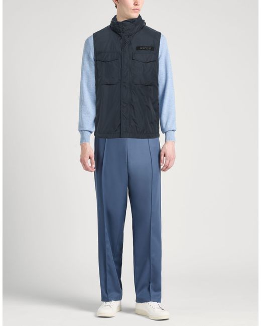 Aspesi Blue Gilet for men