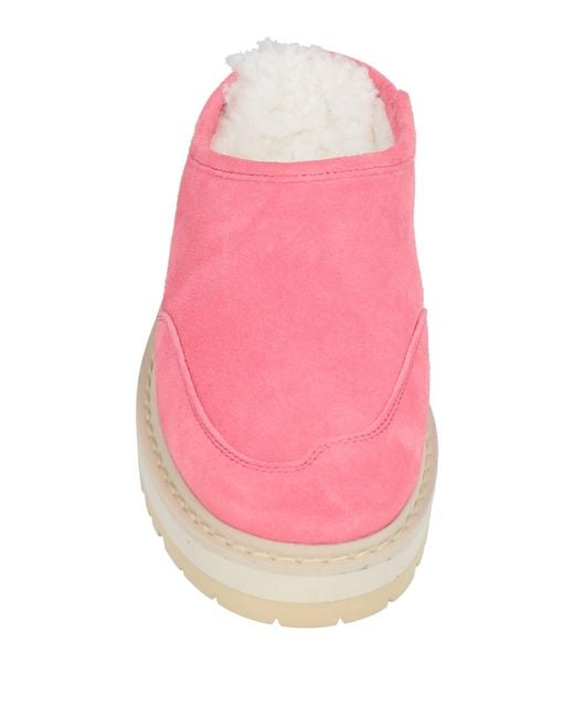 Diemme Pink Mules & Clogs Shearling