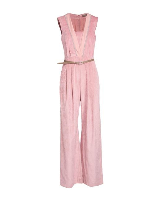 Peserico Pink Jumpsuits