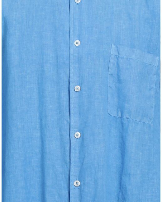 Fedeli Blue Shirt for men