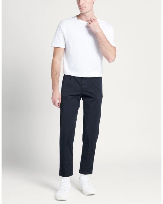 Briglia 1949 Blue Pants Cotton, Elastane for men