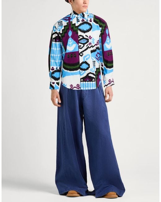 MSGM Hemd in Blue für Herren