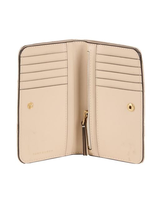 Tory Burch Natural Wallet