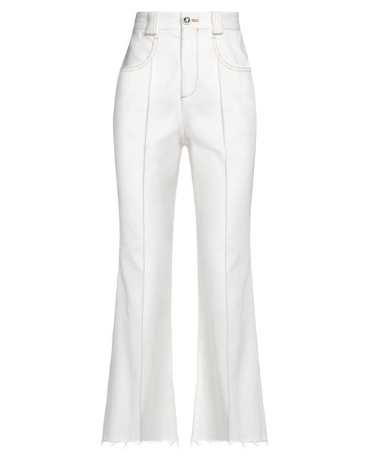 Giambattista Valli White Jeans