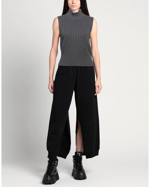 Purotatto Gray Sweater Cashmere, Polyamide, Polyester