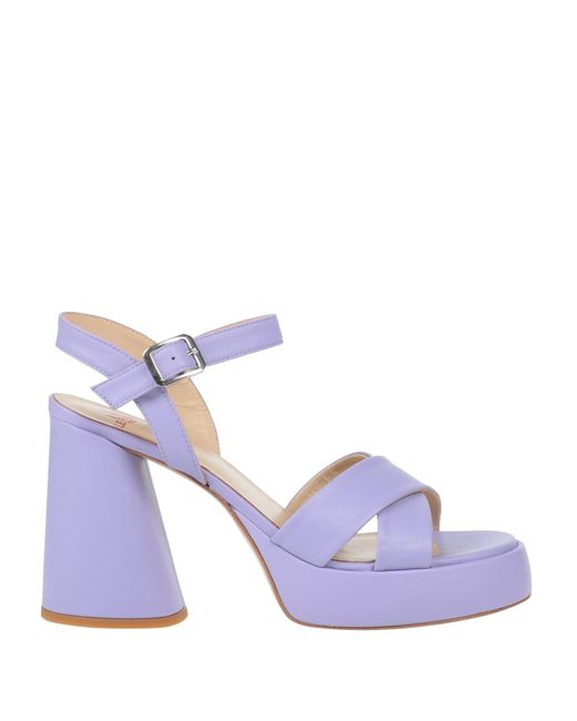 LE FABIAN Purple Sandals