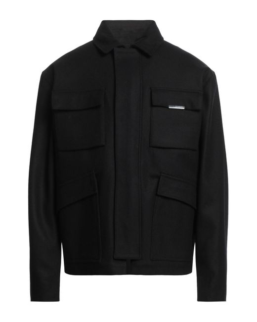 Liu Jo Black Jacket Virgin Wool, Polyamide, Cashmere for men