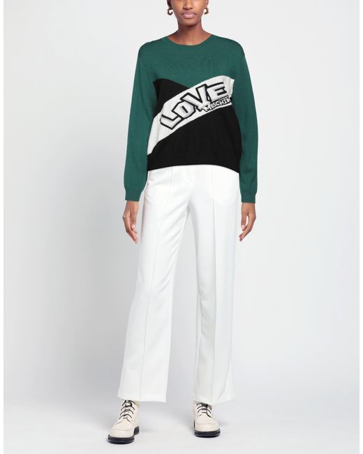 Love Moschino Green Jumper
