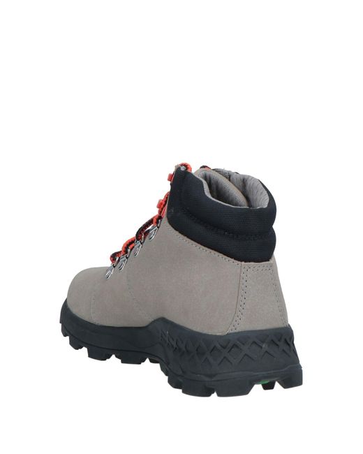 Grey timberland store ankle boots