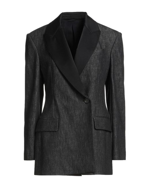 Brunello Cucinelli Black Blazers