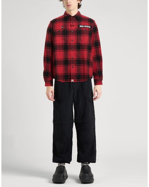 A Bathing Ape Red Shirts for men
