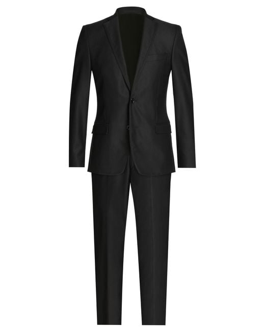 Versace Suit in Black for Men Lyst
