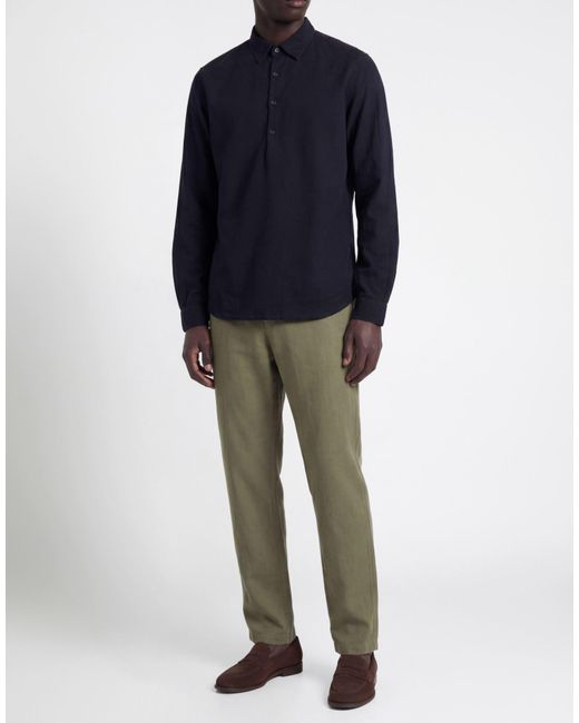Barena Blue Midnight Shirt Cotton for men