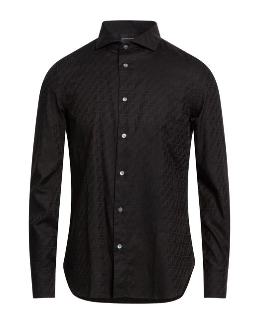 Emporio Armani Black Shirts for men