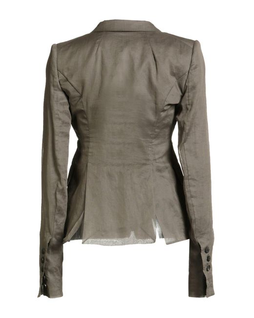 Blazer di Rick Owens in Green
