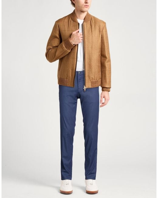 Canali Blue Trouser for men