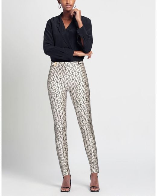 Elisabetta Franchi Gray Leggings