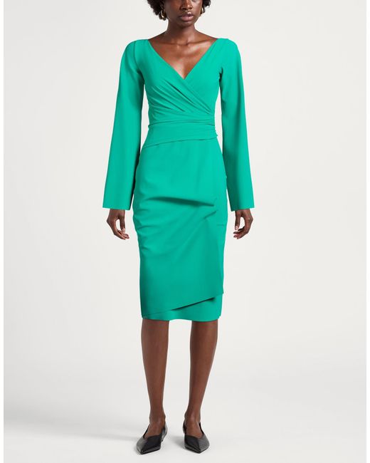 La Petite Robe Di Chiara Boni Green Midi Dress