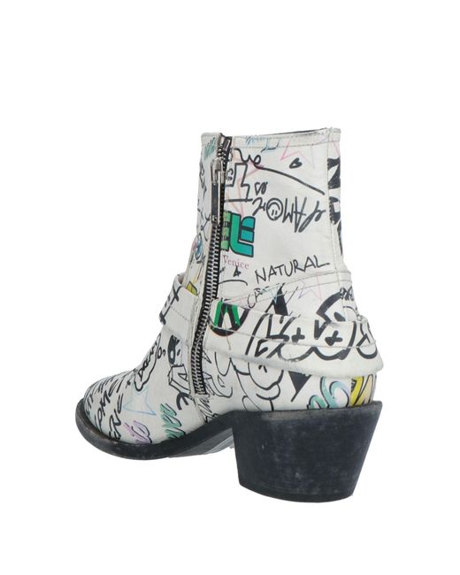 Golden Goose Ankle Boots in White | Lyst