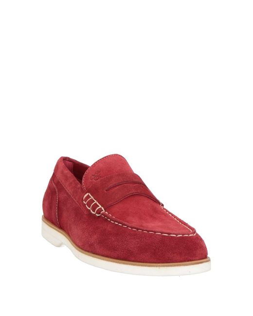 Canali Red Loafer for men