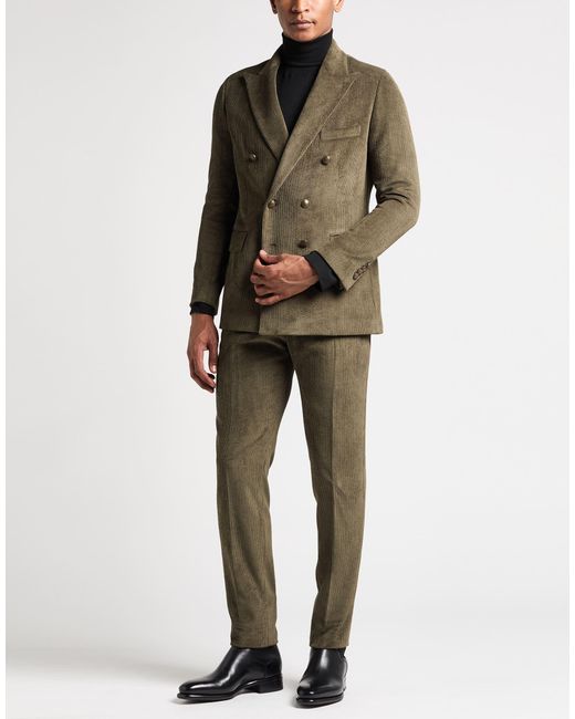 Reveres 1949 Green Suit for men
