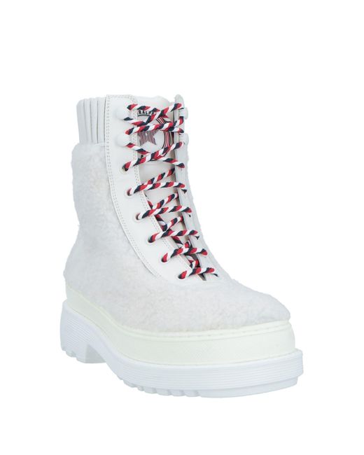 Dior White Ankle Boots