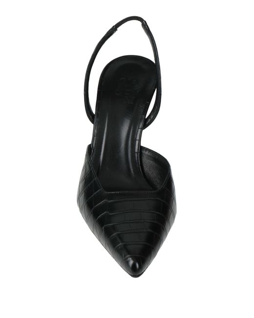 Gia Borghini Black Pumps Synthetisches Material