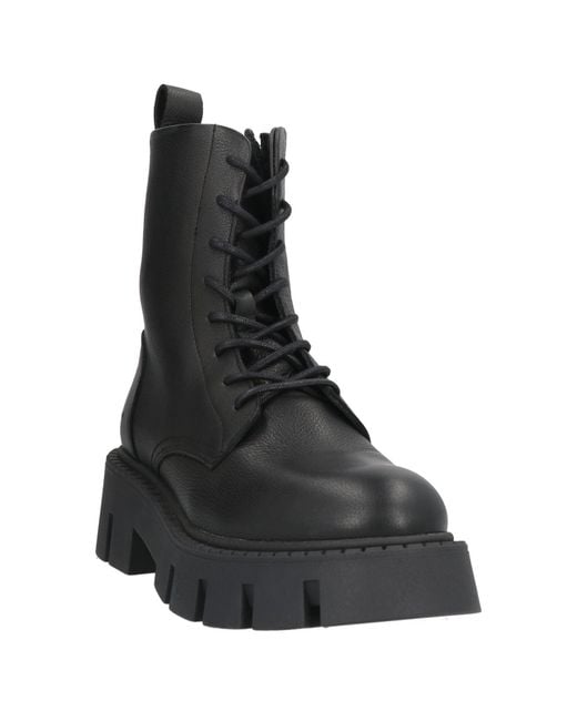 COPENHAGEN Black Ankle Boots Leather