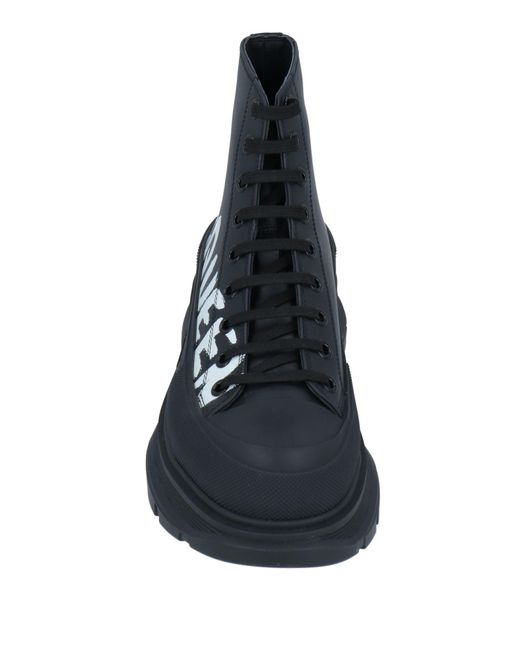 McQueen Black Trainers for men