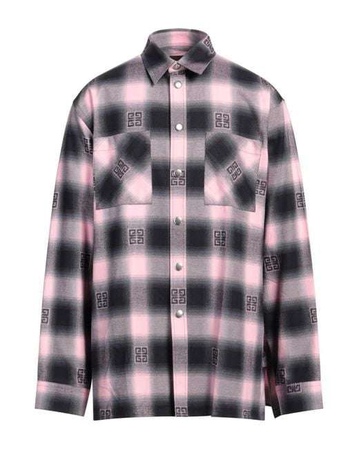 Givenchy Pink Light Shirt Cotton for men
