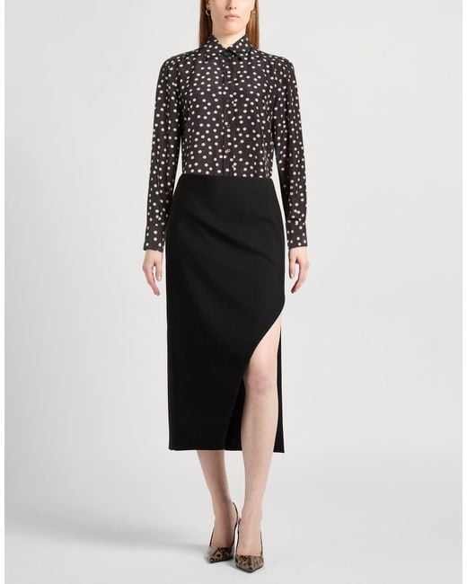 Dolce & Gabbana Black Dark Shirt Silk