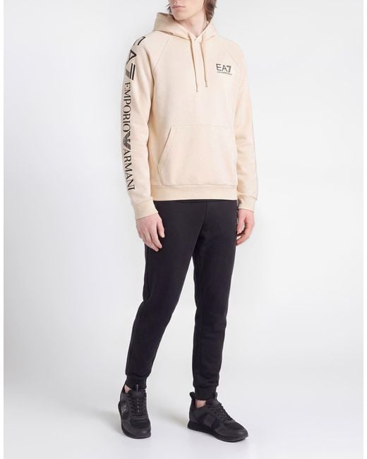 EA7 Natural Sweatshirt Cotton, Polyester for men