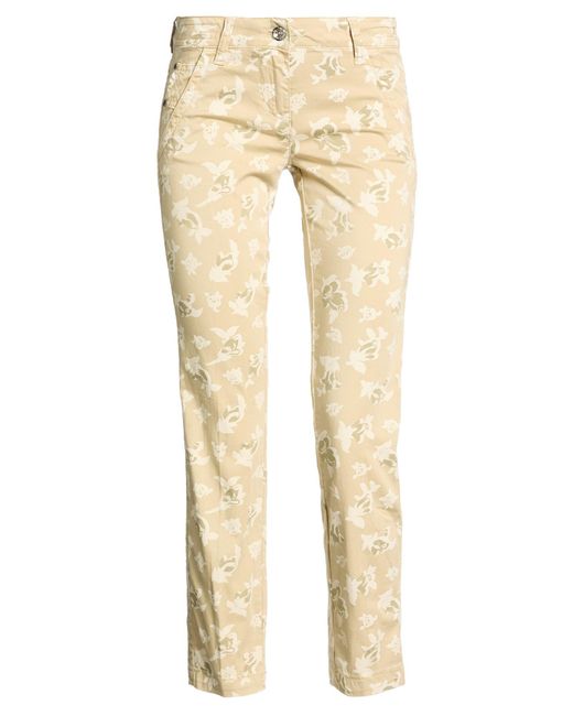 Jacob Cohen Natural Pants Cotton, Elastane