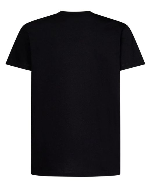 Camiseta con estampado gráfico DSquared² de hombre de color Black