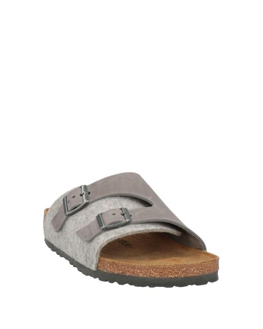 Sandalias Birkenstock de hombre de color Gray