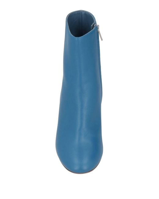 Botines de caña alta Sergio Levantesi de color Blue
