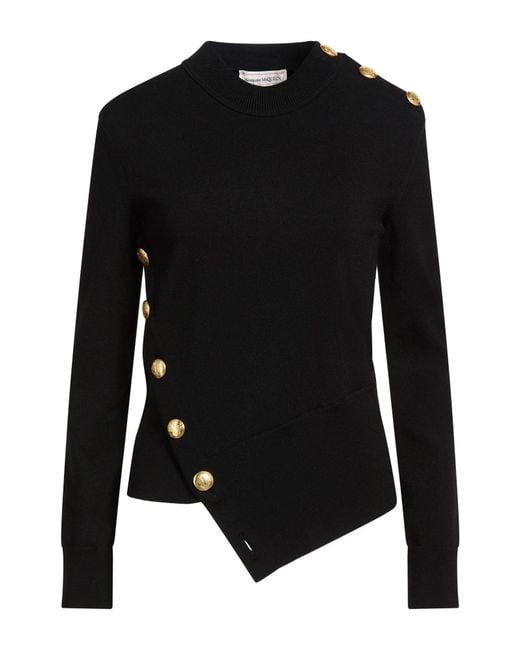 Pullover McQueen de color Black