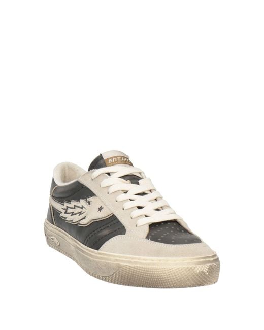 ENTERPRISE JAPAN White Sneakers Calfskin for men