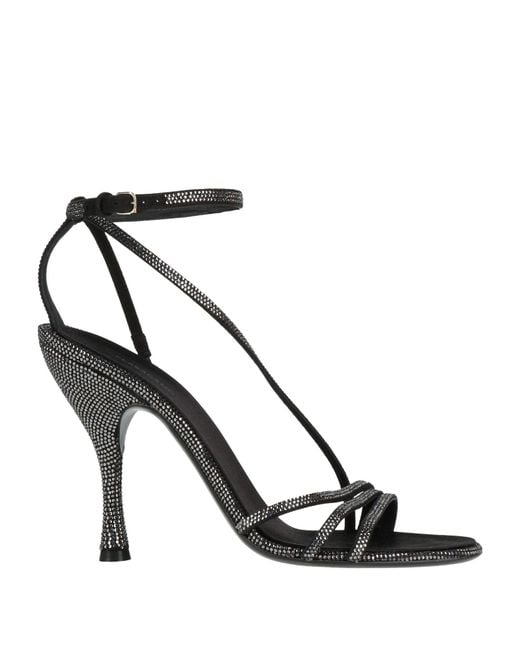 Ferragamo Black Sandale