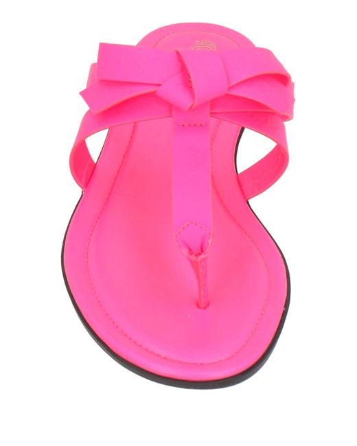 Tod's Pink Thong Sandal