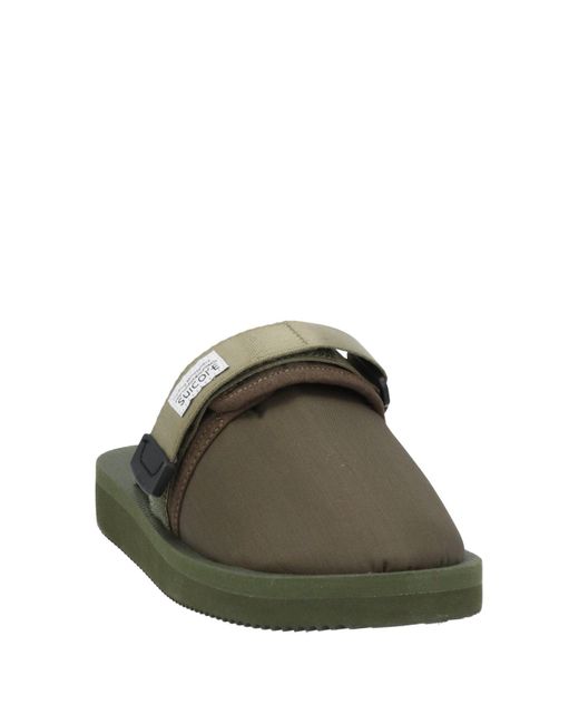 Suicoke Green Mules & Clogs