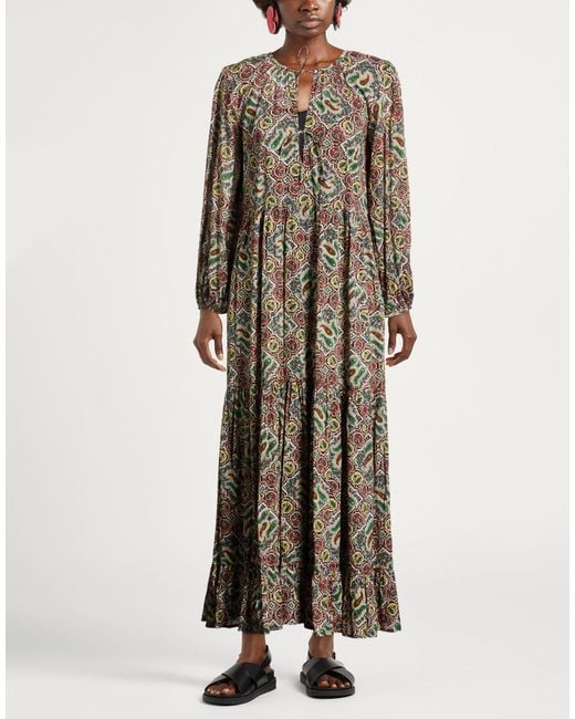 Antik Batik Green Maxi Dress