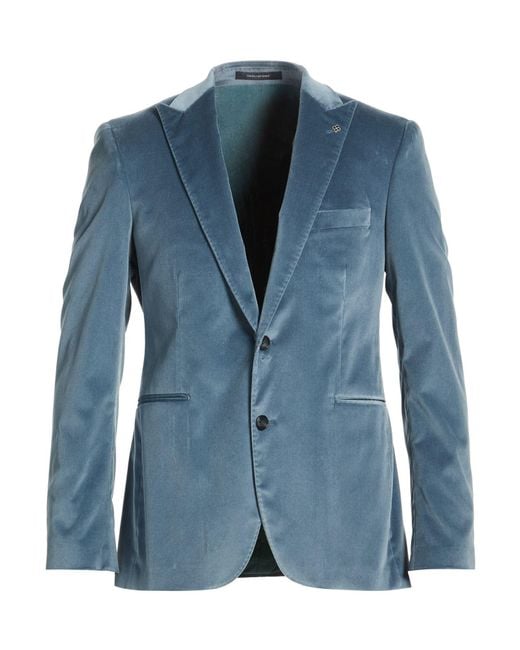 Tagliatore Blue Blazers for men