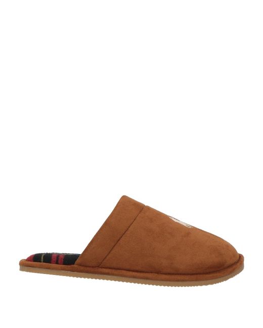 Polo Ralph Lauren Brown House Slipper for men