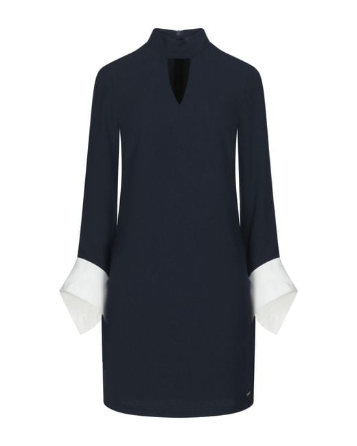 ARMANI EXCHANGE Blue Mini Dress