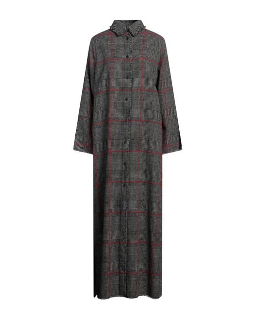 Replay Gray Maxi-Kleid