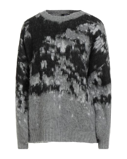 Relish Gray Sweater Acrylic, Polyamide, Wool, Viscose