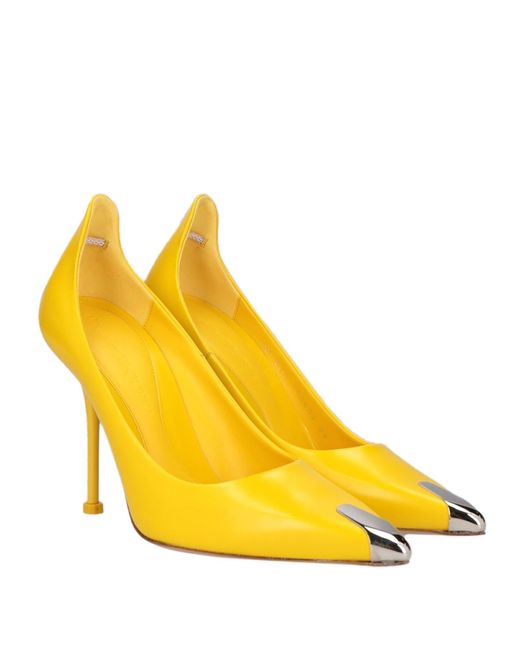 McQueen Yellow Pumps