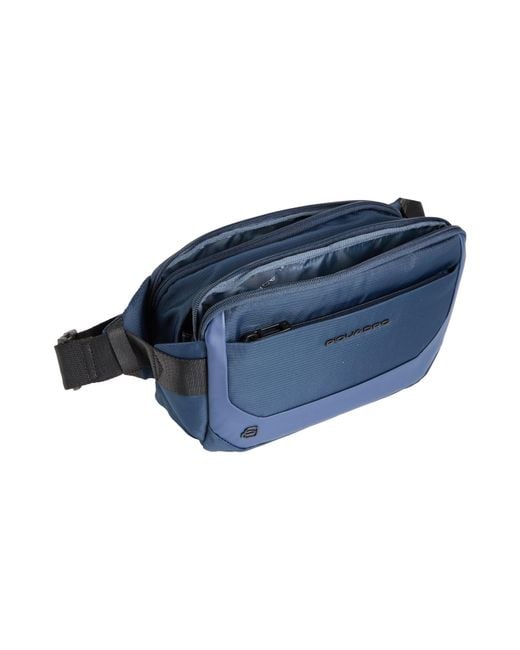 Piquadro Blue Belt Bag for men