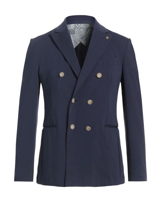 Barbati Blue Blazer for men